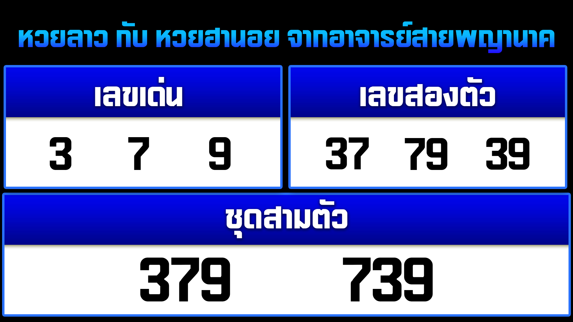 เลขเด็ด แม่น ๆ