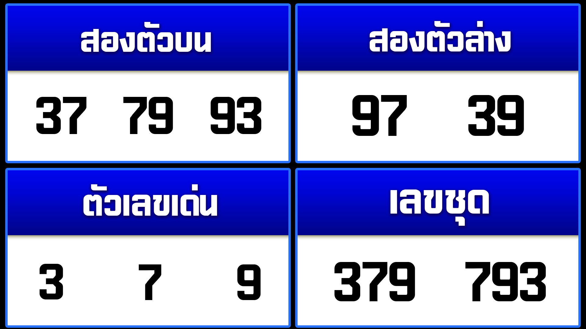 เลขเด็ดวันนี้